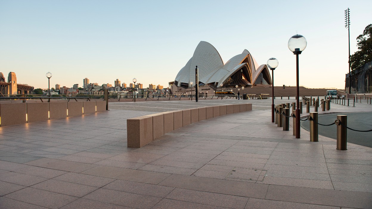 Sydney Opera House Site Entry